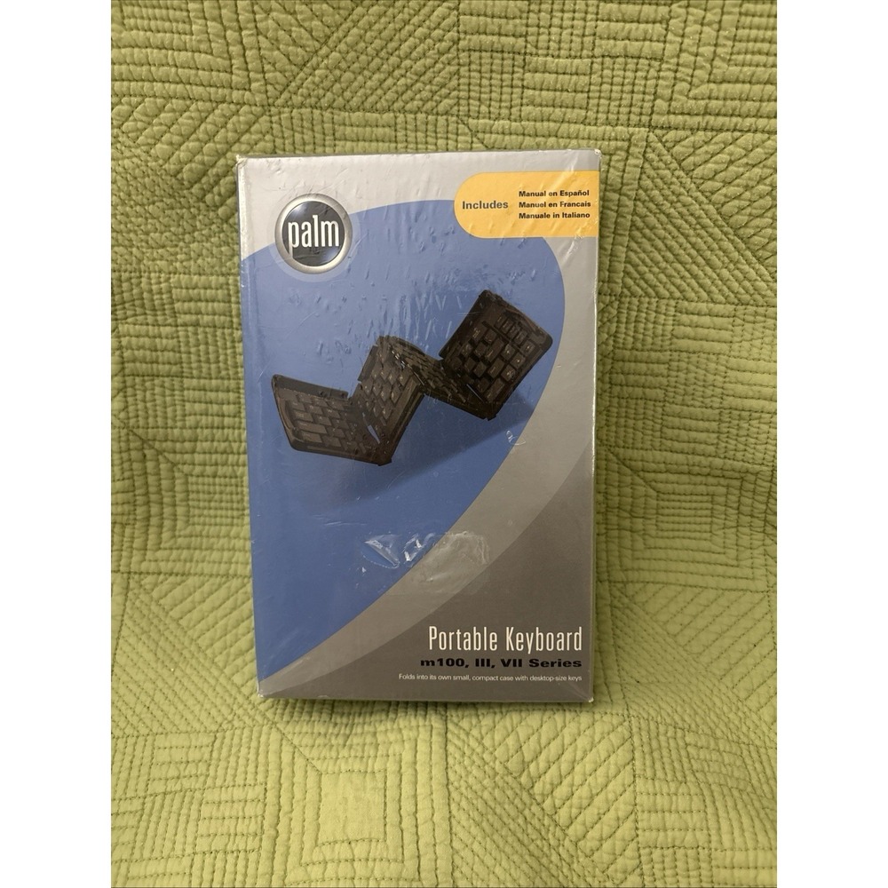 Palm Portable Folding Keyboard - Black - New - Sealed